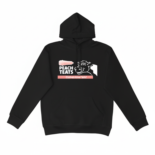 Hoodies - Peach Teats Horizontal Logo