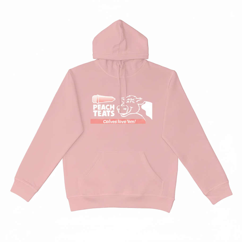 Hoodies - Peach Teats Horizontal Logo