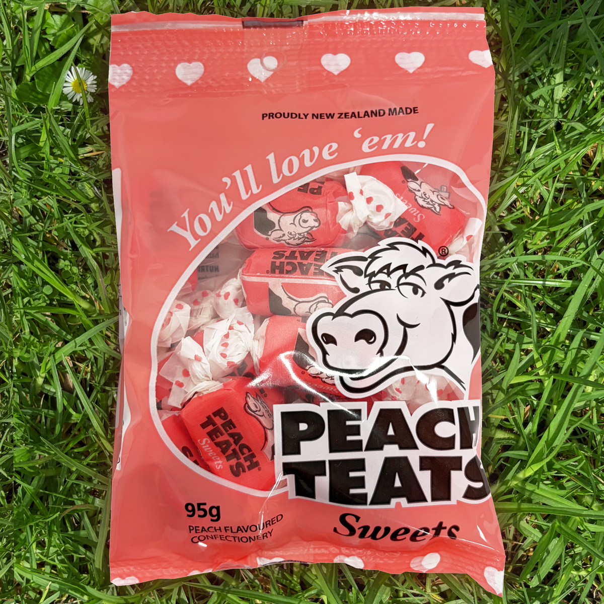 Peach Teats Sweets 95g