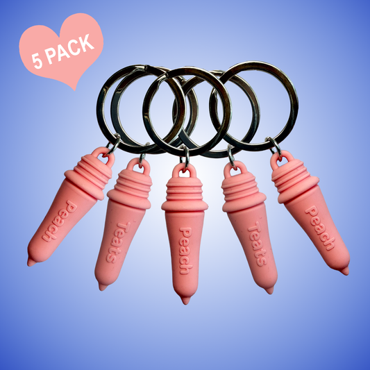 Family 5 Pack Mini Keyrings