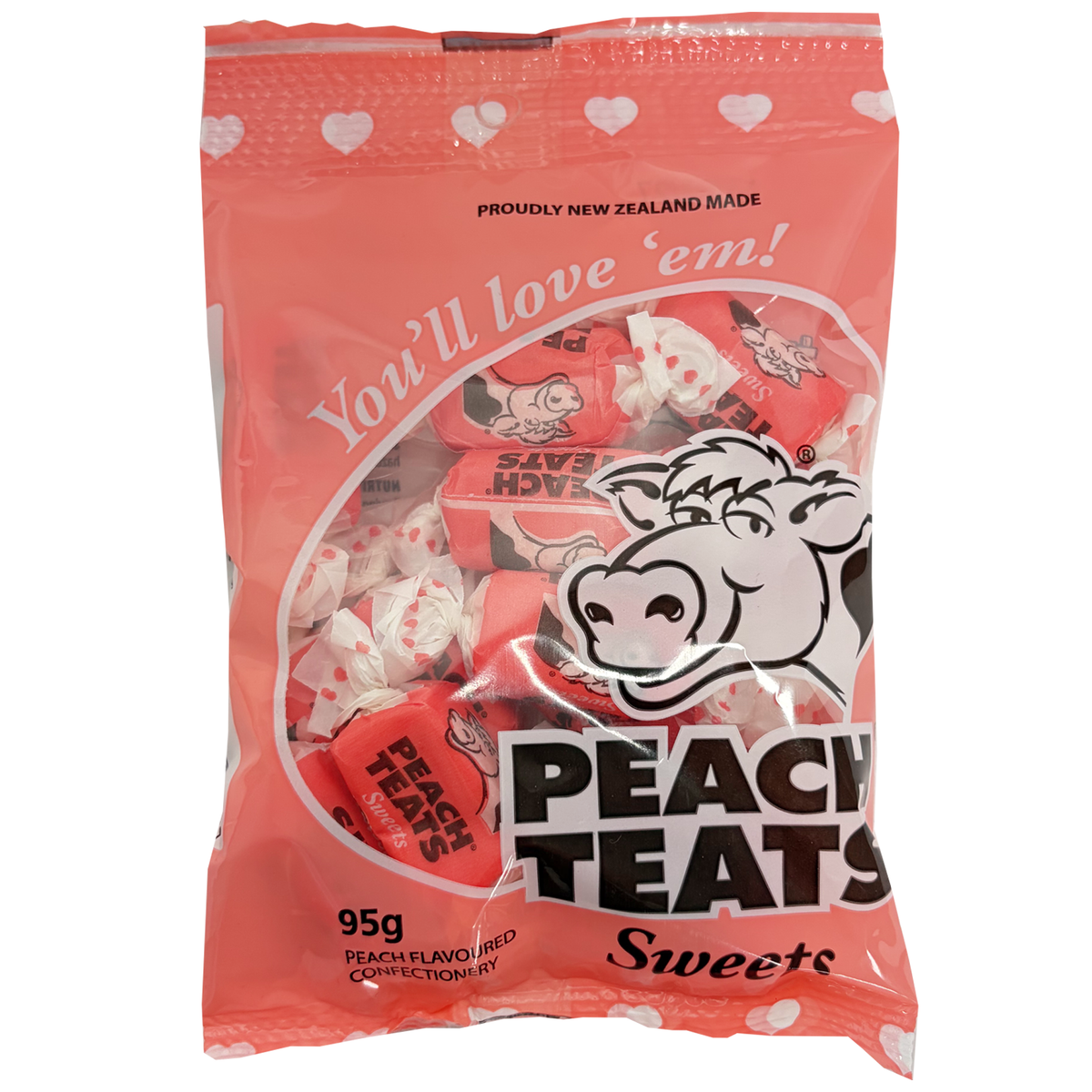 Peach Teats Sweets 5pk Bundle