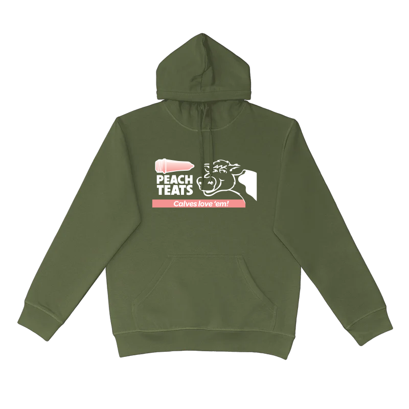 Hoodies - Peach Teats Horizontal Logo